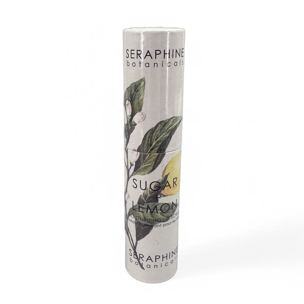 Seraphine Botanicals Sugar and Lemon Moisturizing Lip Scrub 15ml 0.51 fl oz